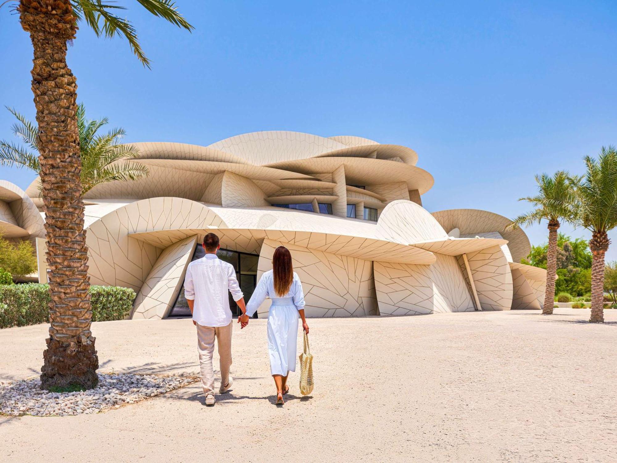Отель Fairmont Doha Lusail Экстерьер фото The Louvre Abu Dhabi