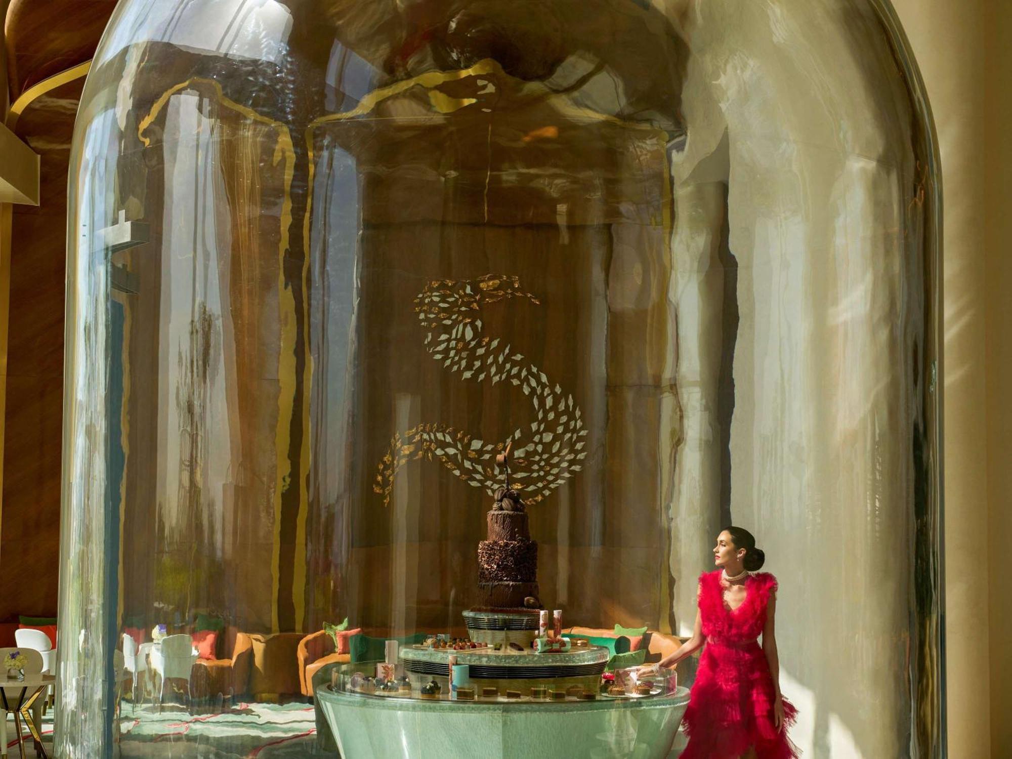 Отель Fairmont Doha Lusail Экстерьер фото The lobby of the Mandarin Oriental, Bangkok